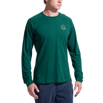 Camiseta de manga larga con logotipo circular M